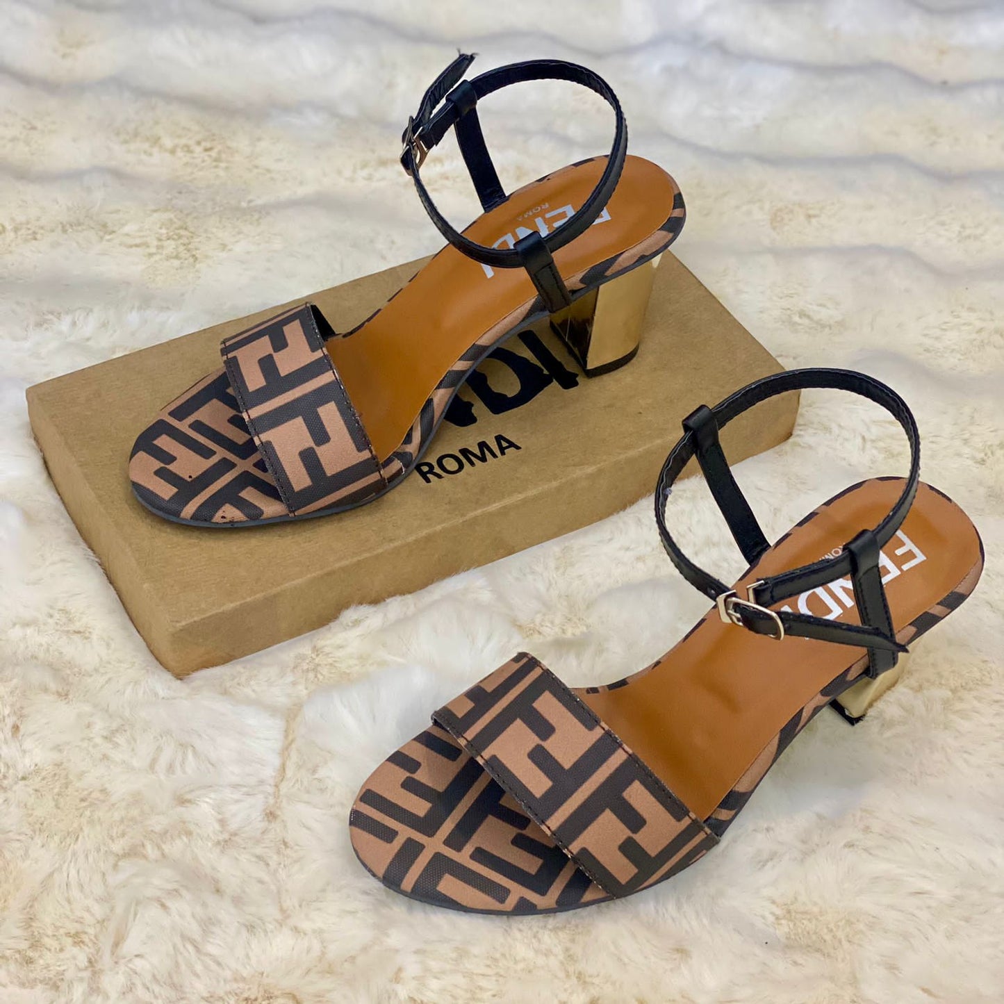 FENDI ROMA HEELS