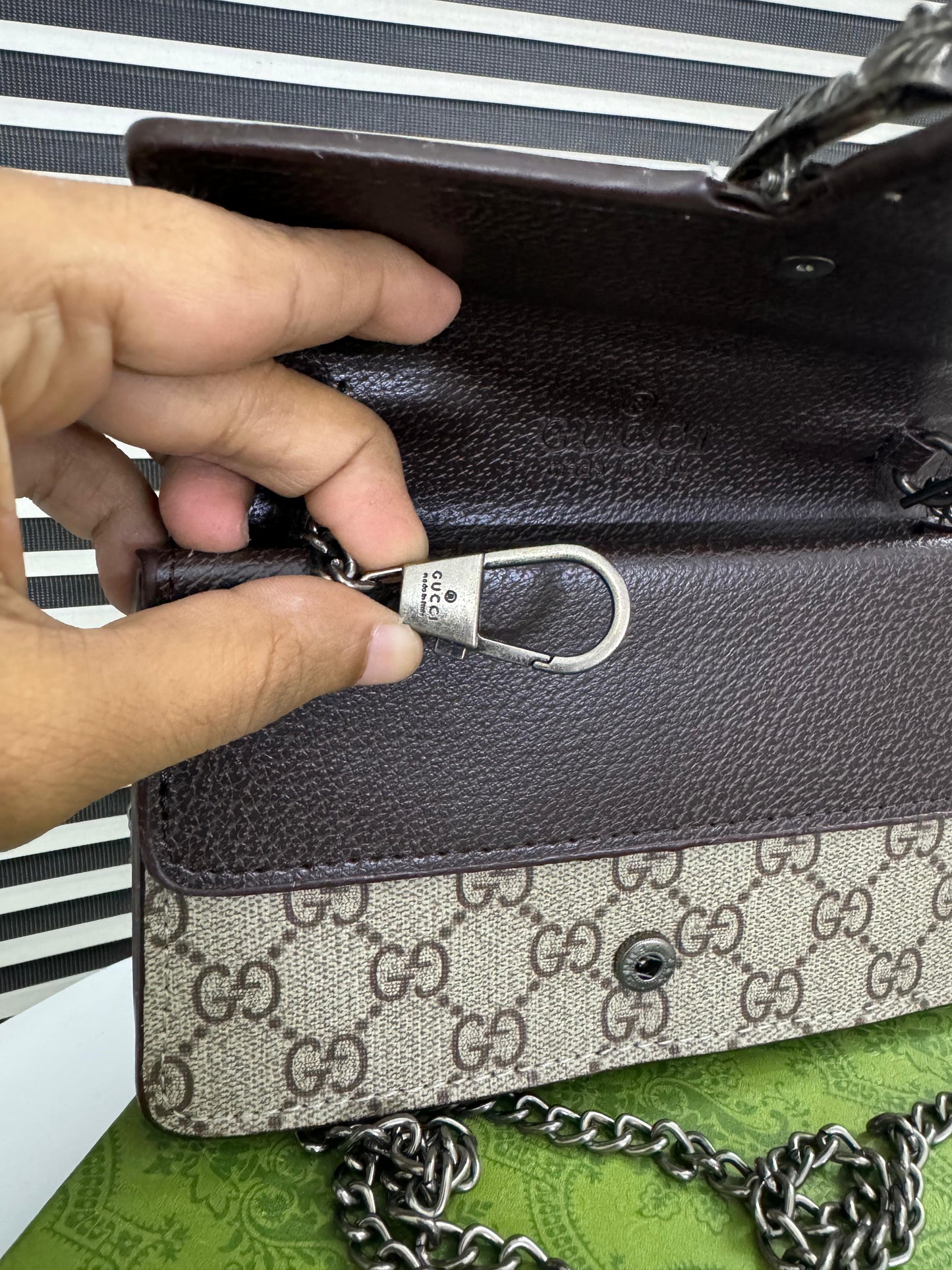 GUCCI DIONYSUS SUPER MINI PRINTED BAGS