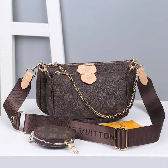 LOUISE VUITTON POCHETTE 3PCS CROSSBODY BAGS