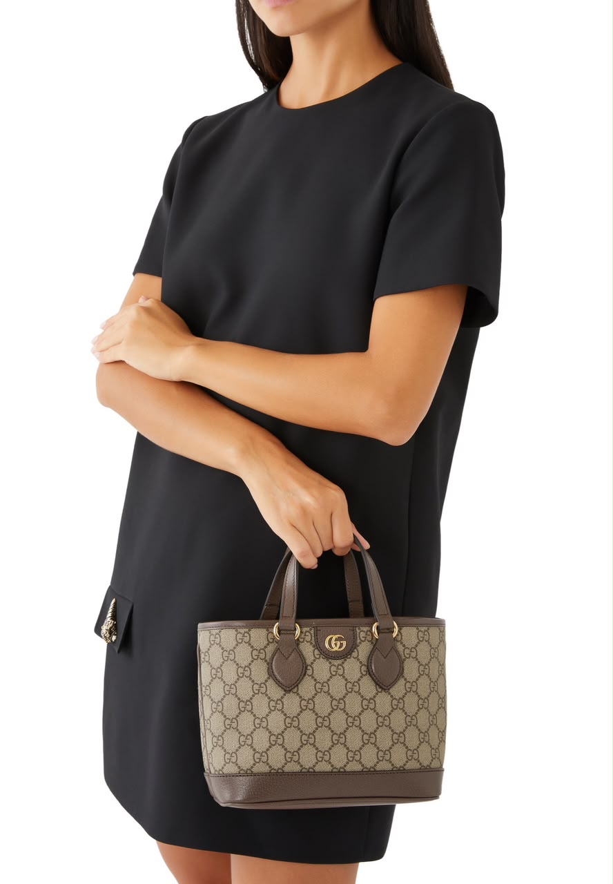 GUCCI OPHIDIA MM TOTE BAG