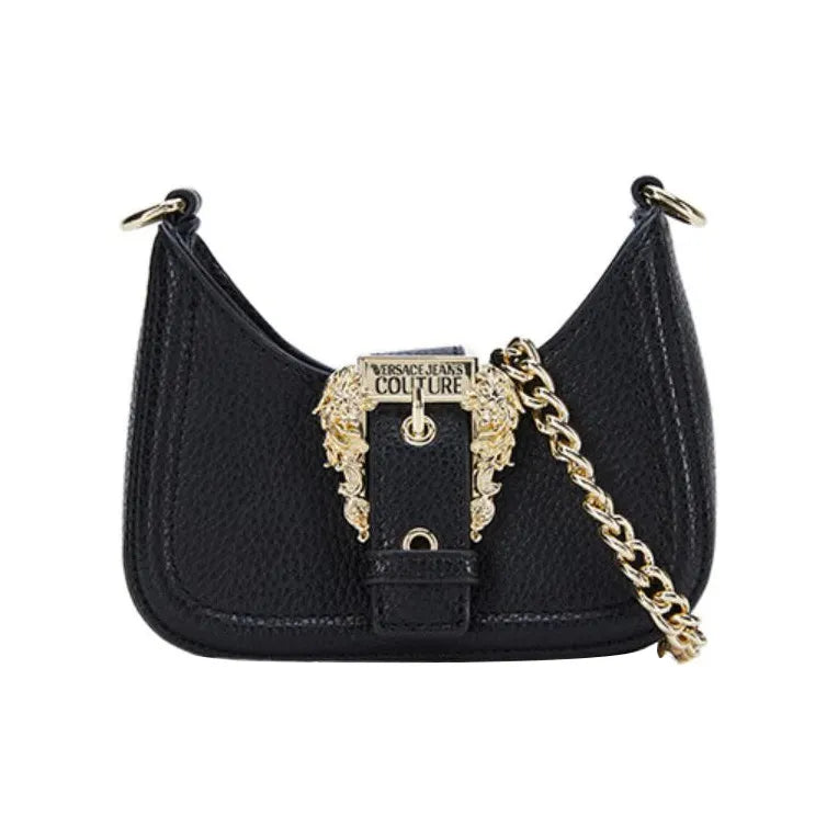 VERSACE JEANS COUTURE 
LOGO-BUCKLE SHOULDER BAGS