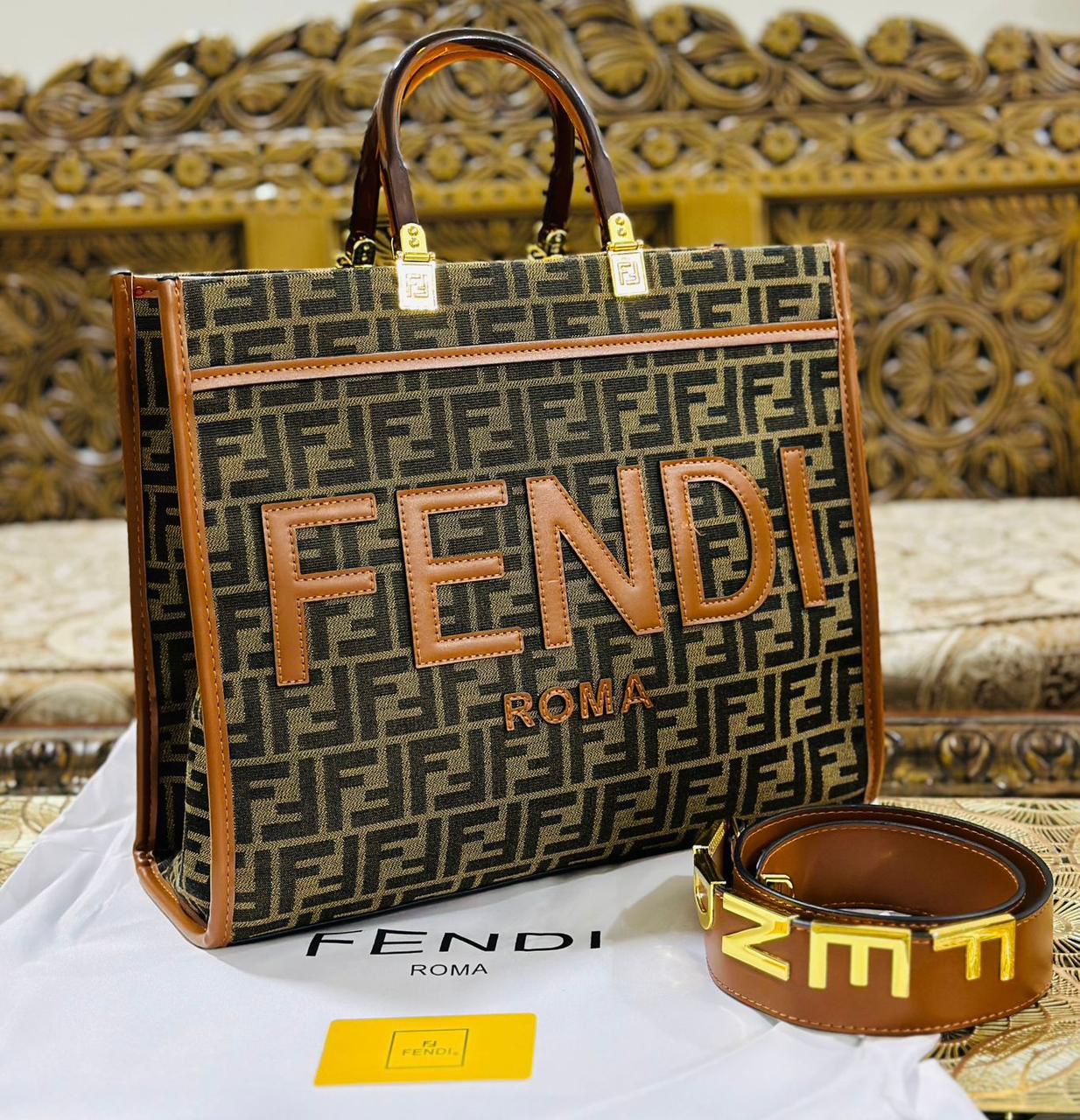 FENDI ROMA TOTE BAGS