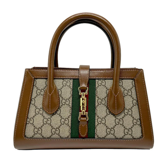 GUCCI SMALL TOTE WITH PISTON CLOSURE