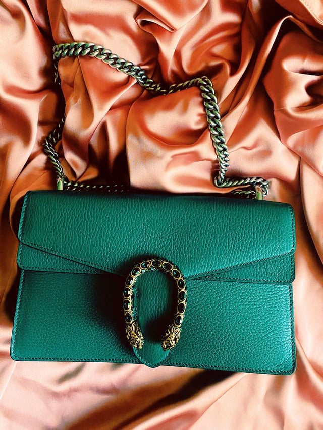 GUCCI DIONYSUS GREEN BAG