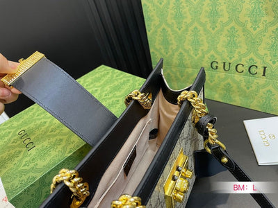 GUCCI PADLOCK SHOULDER BAGS