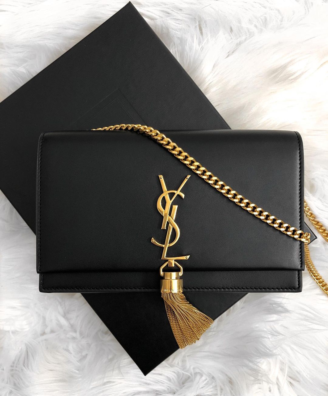 SAINT LAURENT
KATE SMALL TASSEL