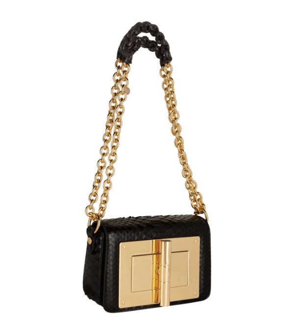 TOM FORD 
SMALL PYTHON NATALIA SHOULDER BAG