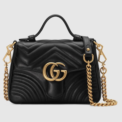 GUCCI MARMONT TOP HANDLE BAG