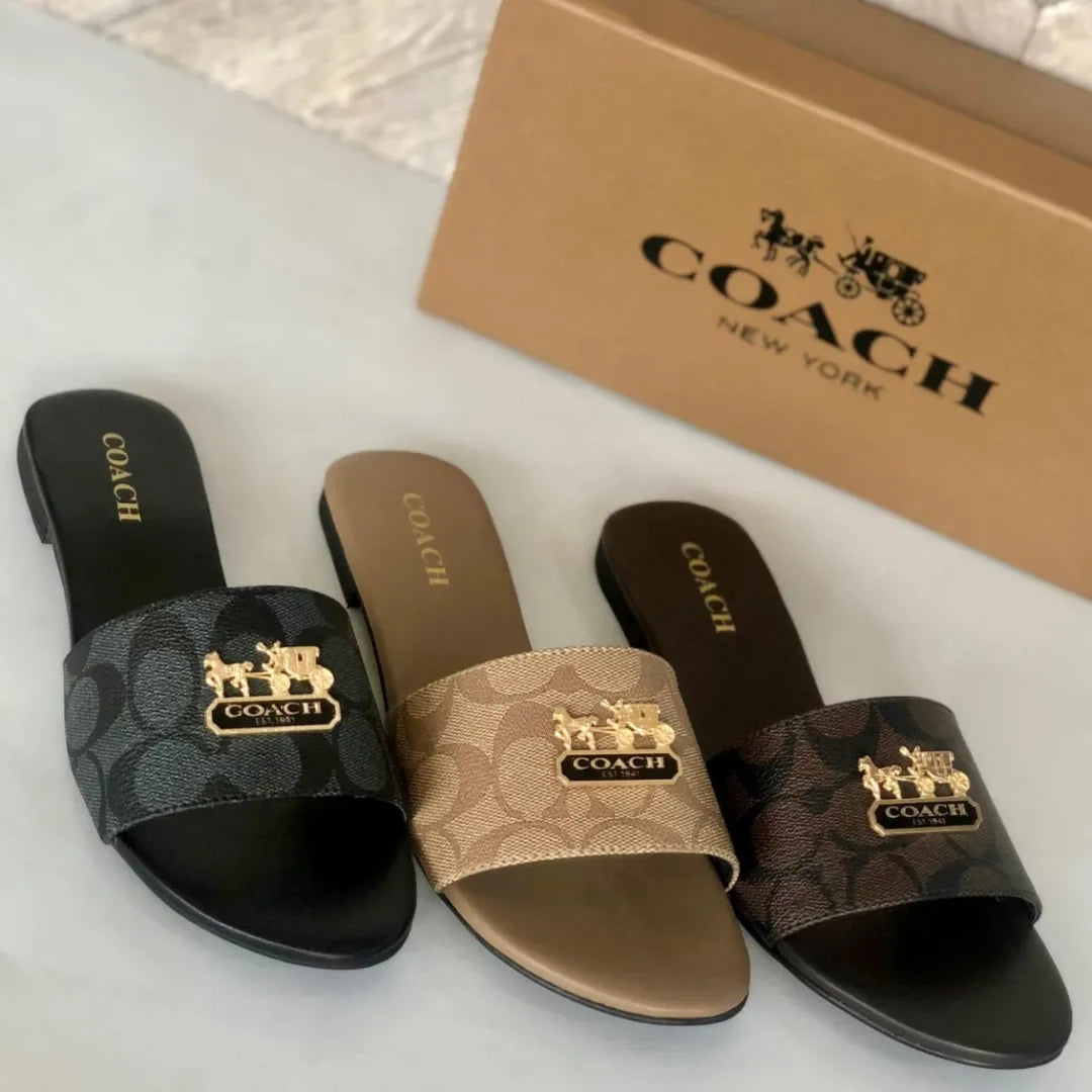 COACH SLIPPERS