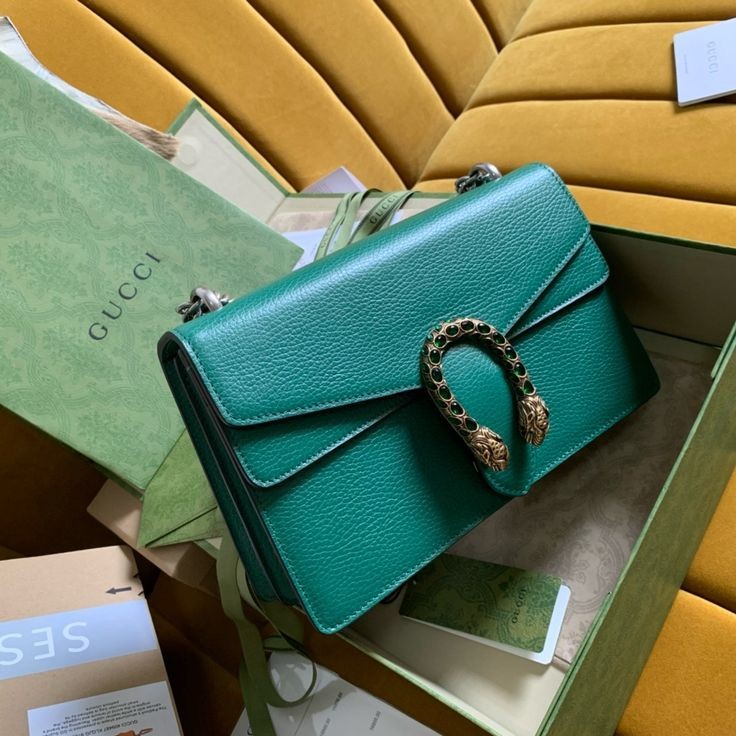 GUCCI DIONYSUS GREEN BAG