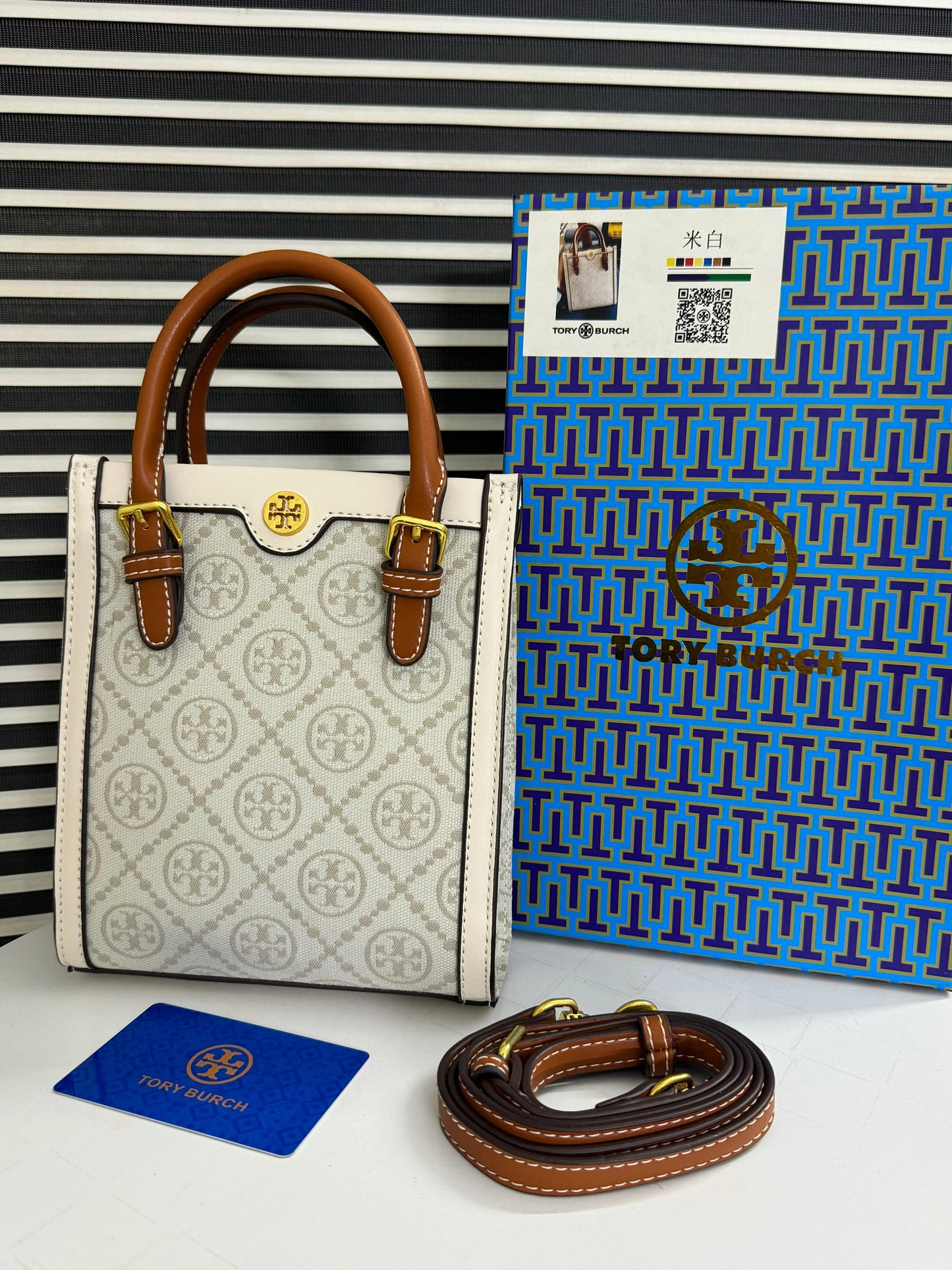 TORY BURCH
Mini T Monogram Tote