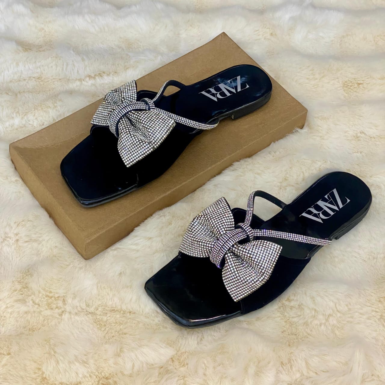 ZARA BOW MACH FLATS