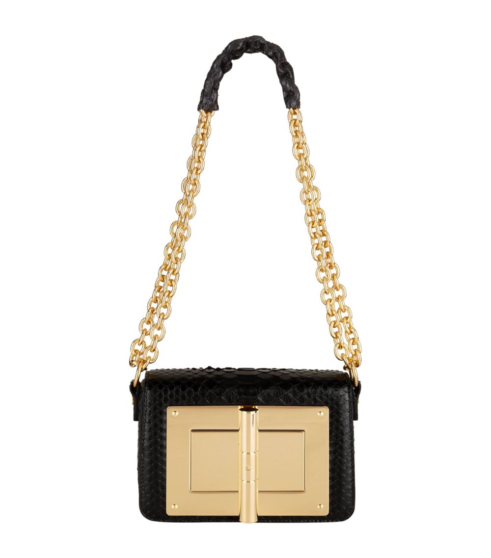 TOM FORD 
SMALL PYTHON NATALIA SHOULDER BAG