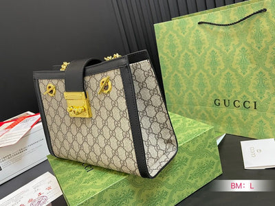 GUCCI PADLOCK SHOULDER BAGS