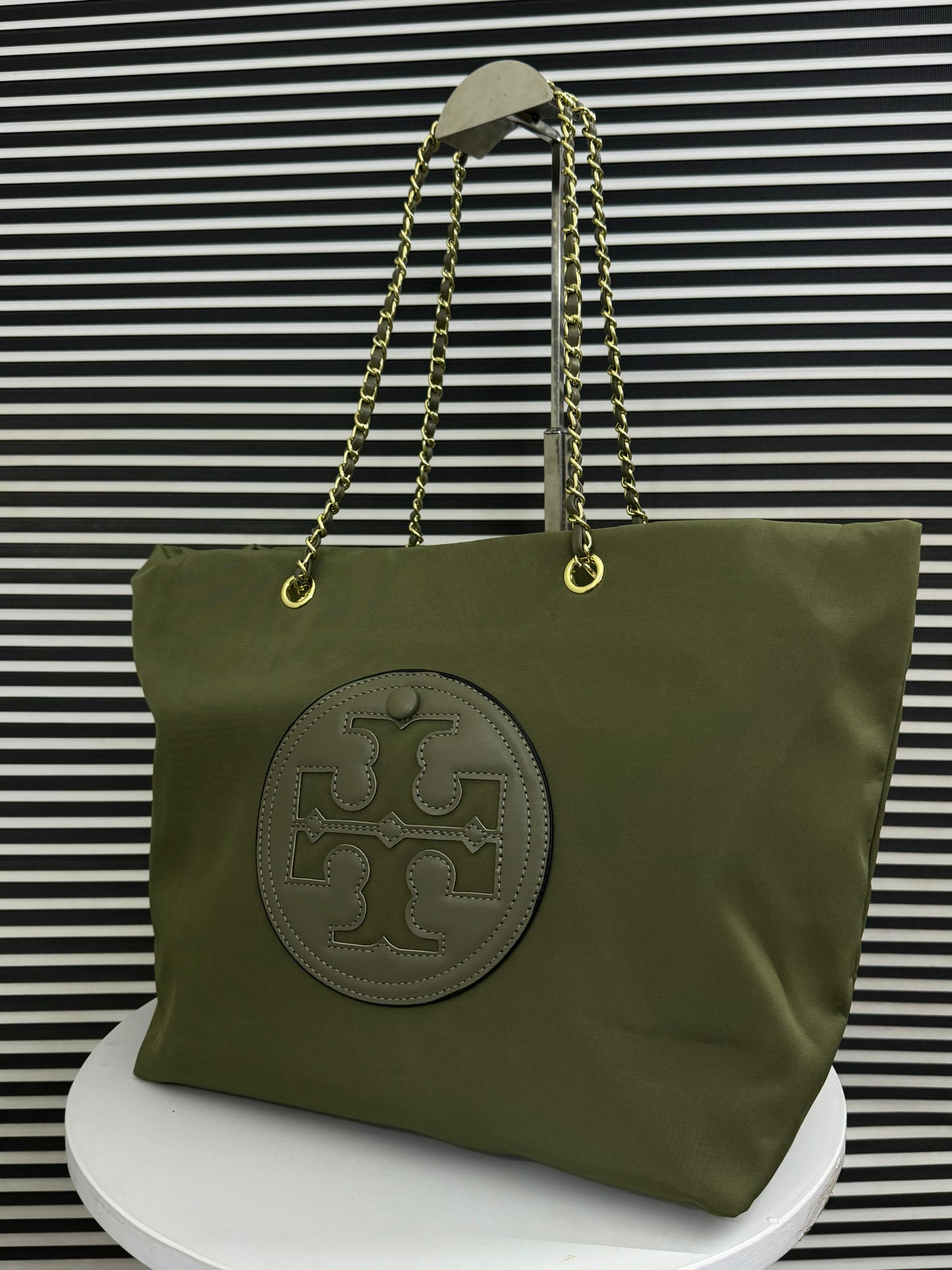 TORRY BURCH ELLA CHAIN TOTE BAG