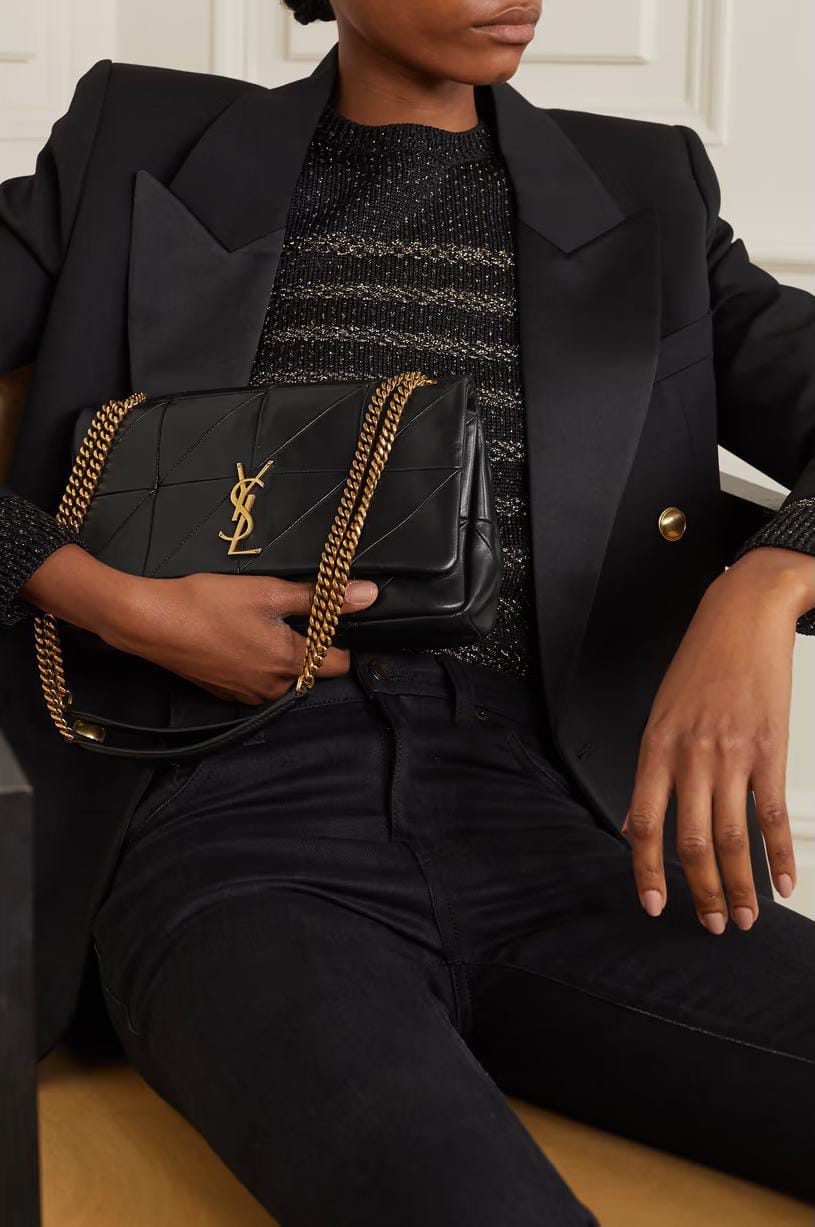 *SAINT LAURENT*
JAMIE MEDIUM QUILTED LEATHER BAG