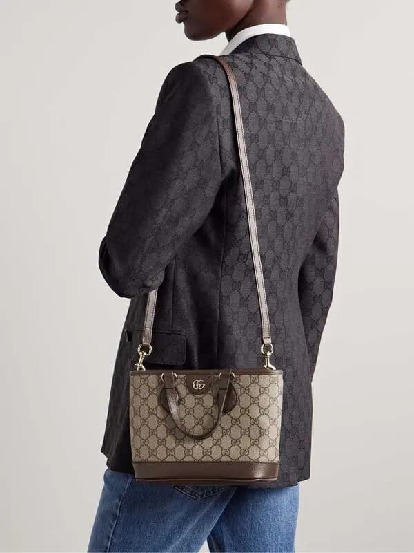 GUCCI OPHIDIA MM TOTE BAG