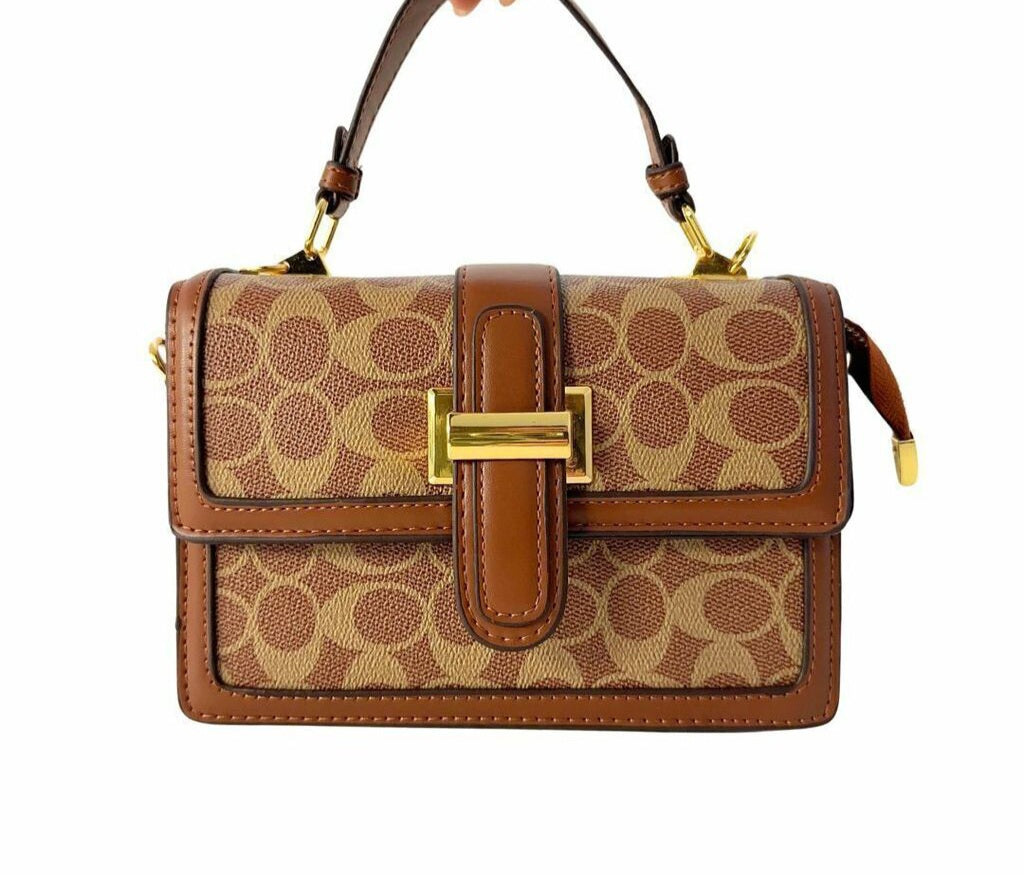 COACH TOP HANDLE CROSSBODY BAG