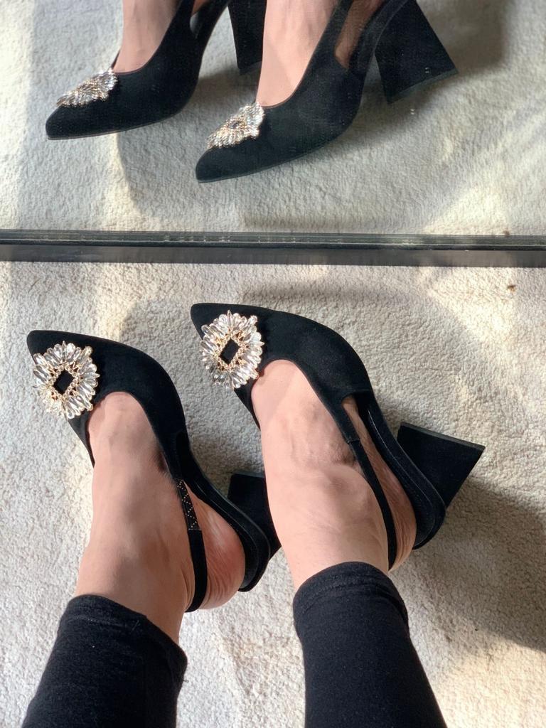 ZARA TRIANGLE HEELS