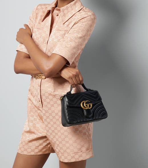 GUCCI MARMONT TOP HANDLE BAG