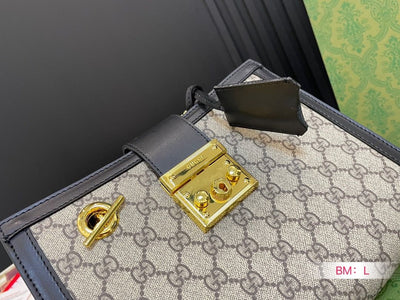 GUCCI PADLOCK SHOULDER BAGS