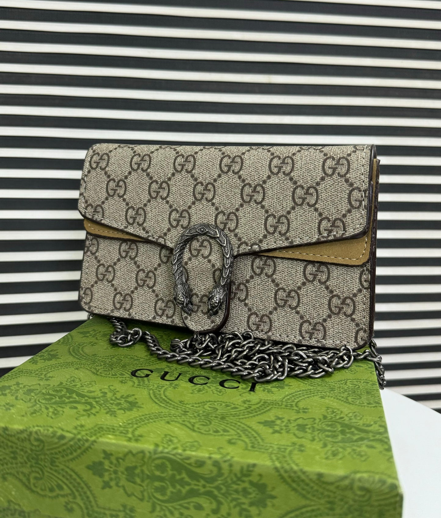 GUCCI DIONYSUS SUPER MINI PRINTED BAGS