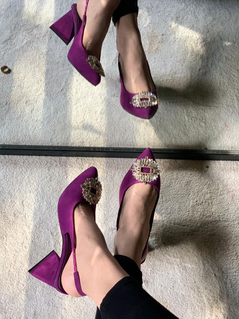 ZARA TRIANGLE HEELS