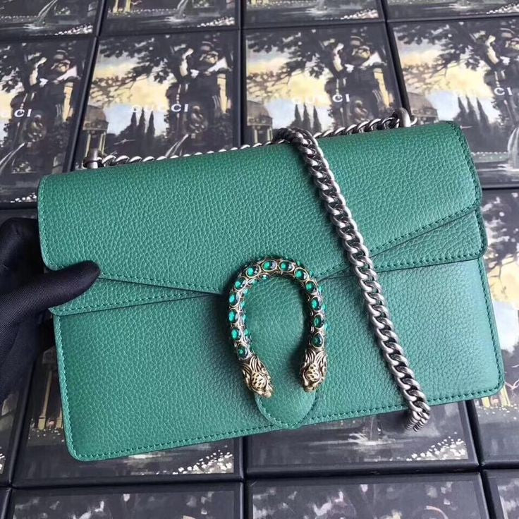 GUCCI DIONYSUS GREEN BAG