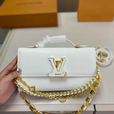 LOUIS VUITTON WALLET ON CHAIN CAPUCINES
