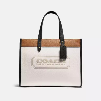 COACH TOTE MONOGRAM CONTRAST EMBOSSED TOTE