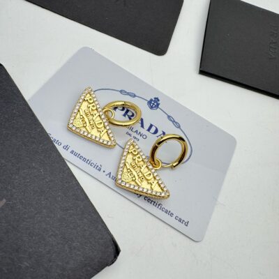 PRADA SYMBOLE EARRING